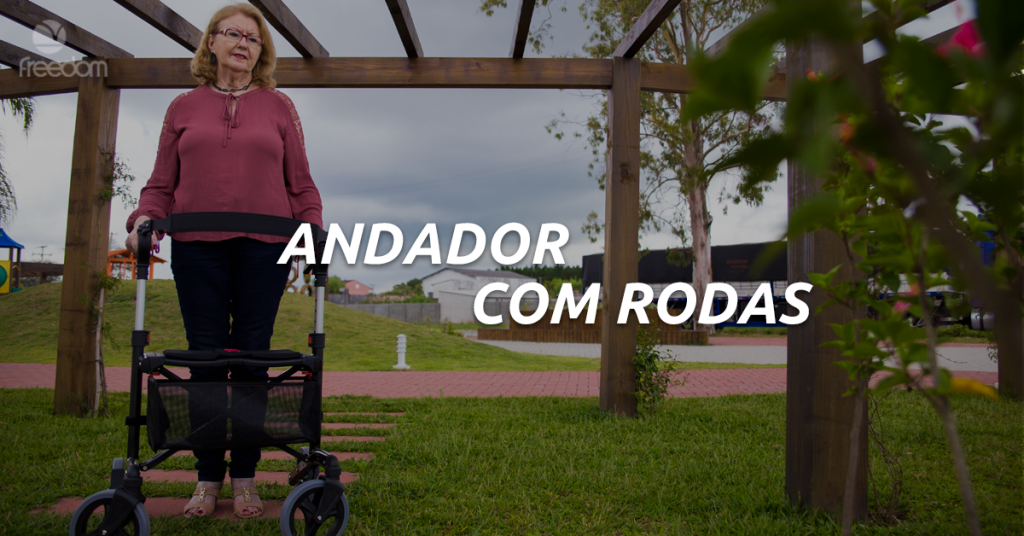 Andador com rodas