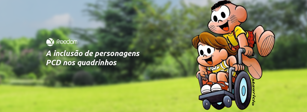 Personagens PCD nos quadrinhos