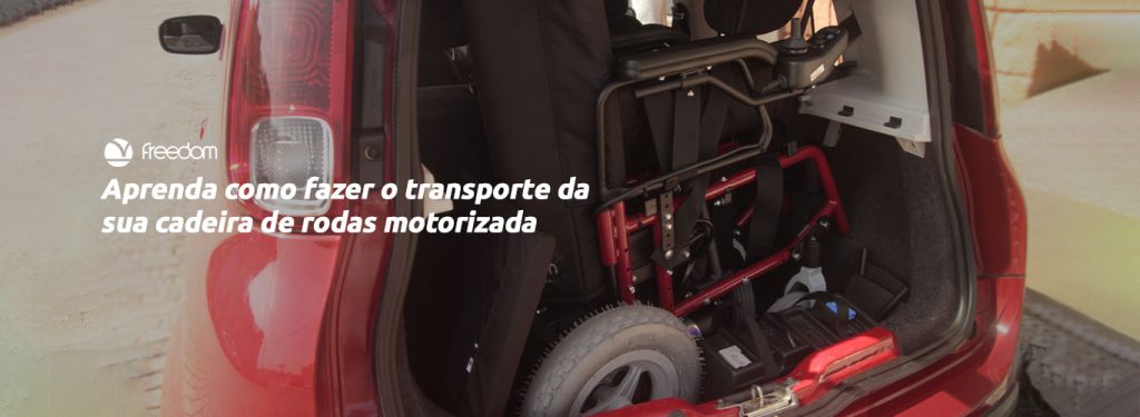 trasporte de cadeira de rodas motorizada