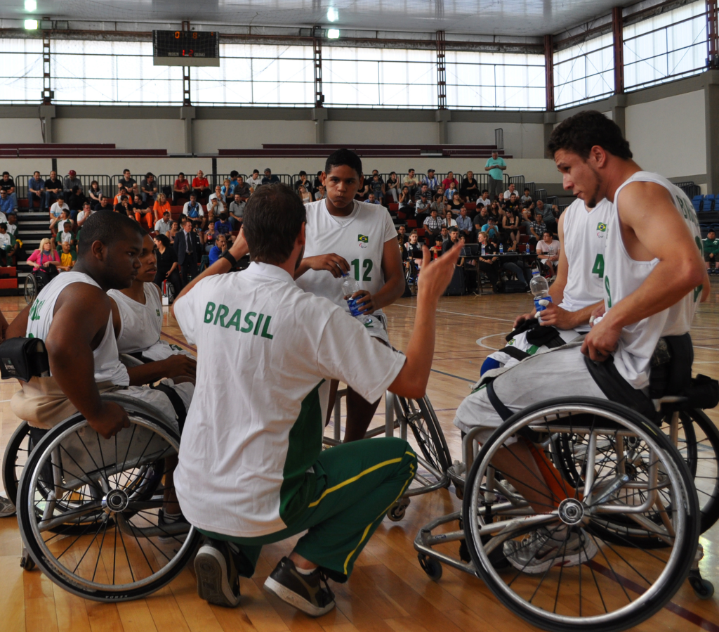 basquete em cadeira de rodas